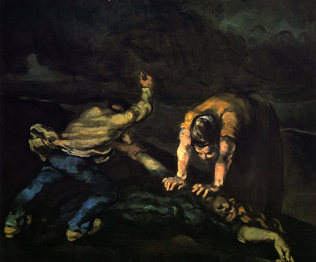 Le Meurtre von Paul Cézanne